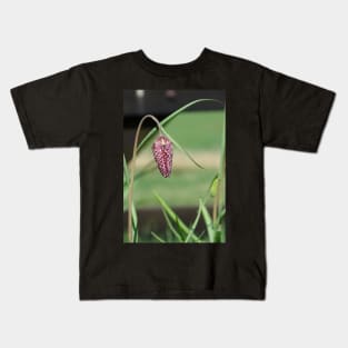 Snakeshead Fritillary Kids T-Shirt